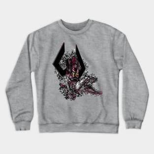 Galactus & Silver Surfer - Black Winter Crewneck Sweatshirt